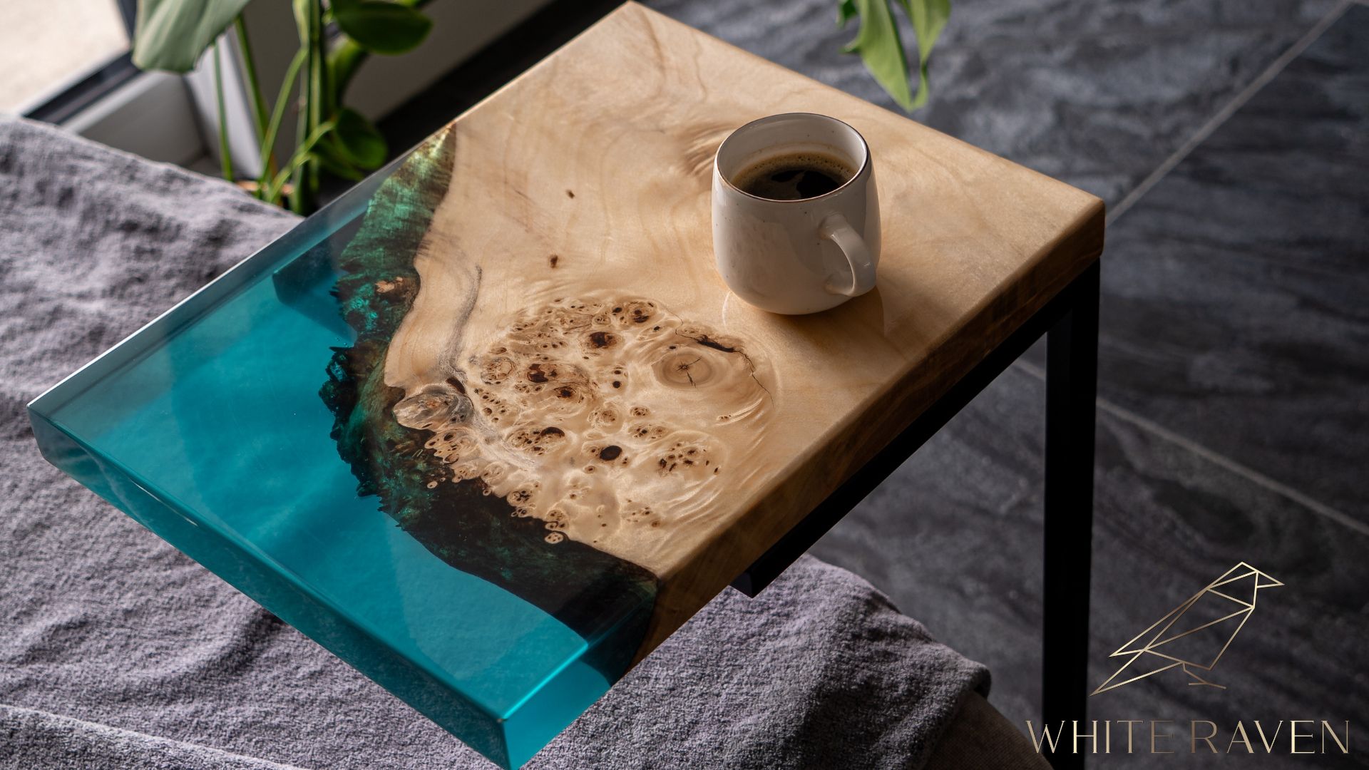 resin sofa table