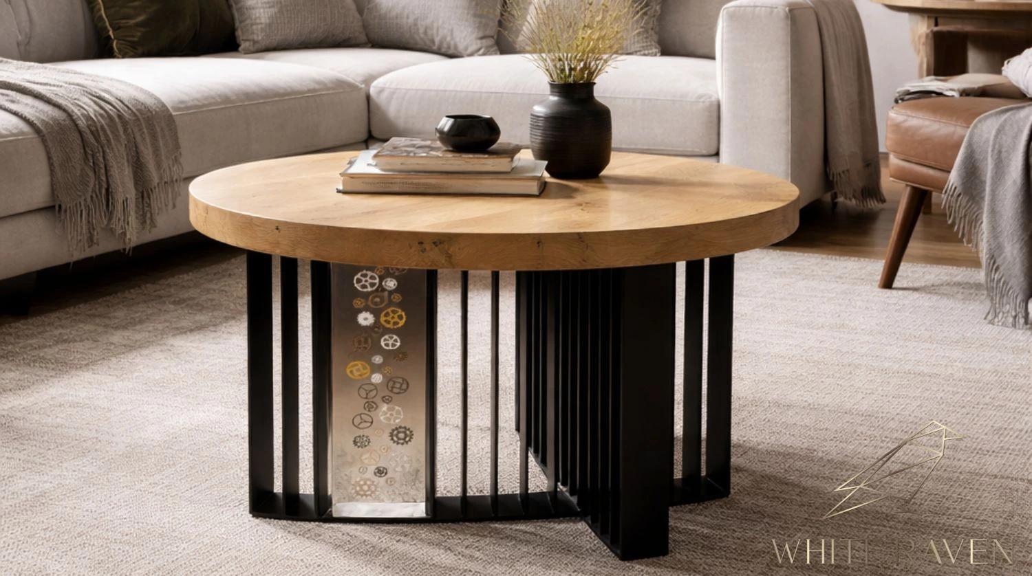 Stolik kawowy drewniany nowoczesny