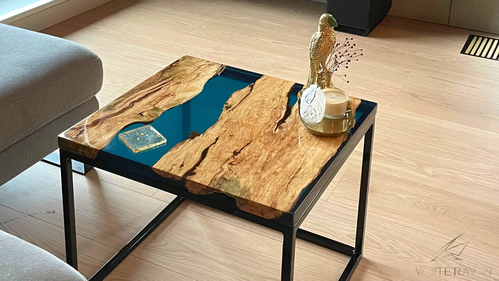 epoxy coffee table