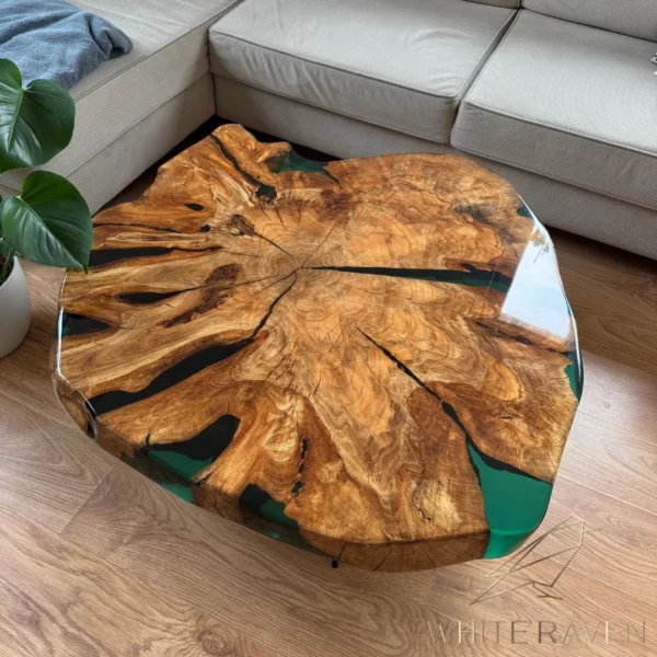 Stół z plastra drewna MONSTERA