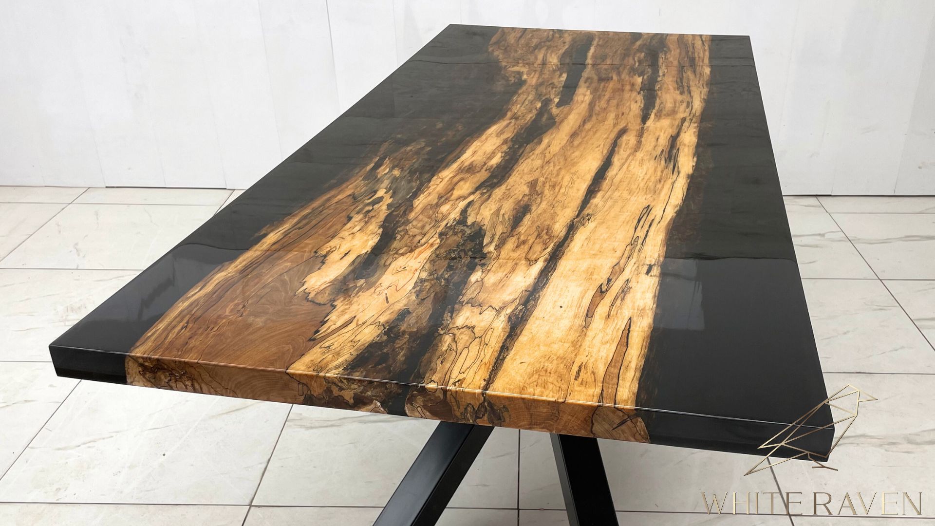 epoxy dining table