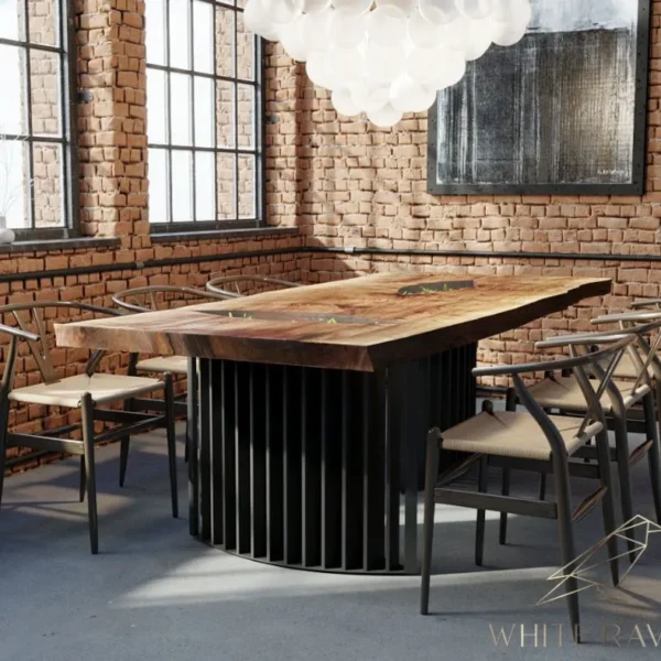 Stół z litego drewna SANTIAGO